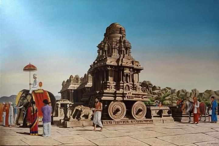 Dream Hampi Villa & Home Stay Bilik gambar